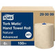 Pk6 papieren handdoeken beige tork 2-lgs