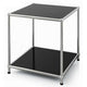 Bijzettafel floordirekt concept epure zwart 400 mm x 400 mm x 460 mm