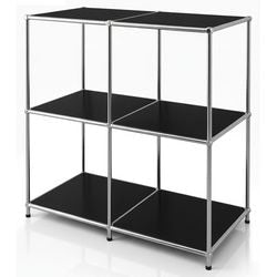 Bijzettafel floordirekt concept epure zwart 400 mm x 780 mm x 820 mm