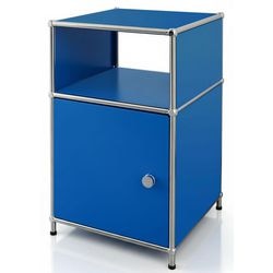 Bijzettafel floordirekt concept epure blauw 400 mm x 400 mm x 650 mm