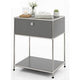 Bijzettafel floordirekt concept epure grijs 400 mm x 500 mm x 650 mm