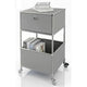 Bijzettafel floordirekt concept epure grijs 400 mm x 400 mm x 690 mm