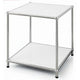 Bijzettafel floordirekt concept epure wit 400 mm x 400 mm x 460 mm