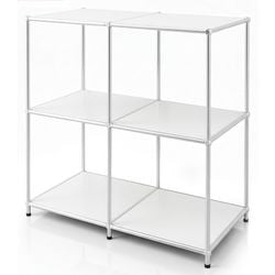 Bijzettafel floordirekt concept epure wit 400 mm x 780 mm x 820 mm