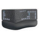 Toetsenbord hama wk-900 ergo zwart 415 mm x 235 mm x 37 mm