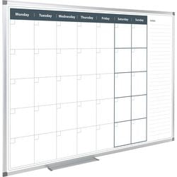 Magnetisch whiteboard plm96od maandplanning wit