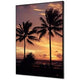 Textielen wanddecoratie showdown tfr22wa2-set-i826 400 x 400 palmtrees sunset