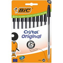 Balpen bic cristal original zwart