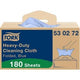 Poetspapier tork 530272 w7 premium blauw 180 stuks