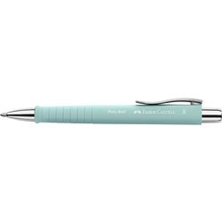 Faber-castell balpen - polyball - xb - caribic blue - fc-241105