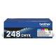 Tonercartridge brother tn-248val origineel zwart, cyaan, magenta, geel