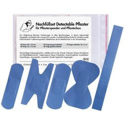 Söhngen pleisters. kleur: blauw.