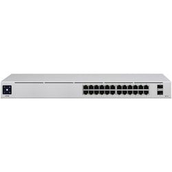 Abi schakelaar ubiquiti usw-24 usw-24 zilver