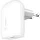 Usb-wandlader belkin wit 30 w