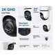 Tp-link tapo c520ws beveiligingscamera buiten - 2.5k qhd - 360° horizontaal 130° verticaal - ip66- wifi camera
