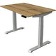Zit-sta-bureau kerkmann move 4 eiken