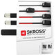 Wereld reisadapter met 2 geintegree usb