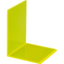 Boekensteunen maul acryl geel