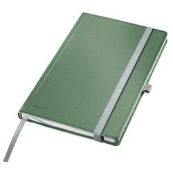 Schrijfblok leitz style a5 geruit harde kaft niet geperforeerd groen