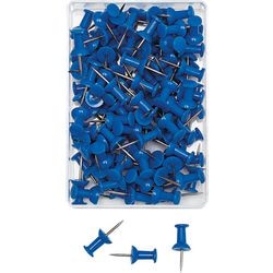 Landkaartpunaises wedo metaal blauw