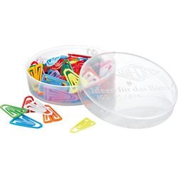 Paperclips laurel kunststof 25 mm kleurenassortiment