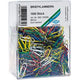 Paperclips wedo metaal 68 mm kleurenassortiment