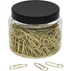 Paperclips wedo metaal 65 mm geel