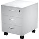 Ladeblok viking basic grijs 3 lades afsluitbaar melamine