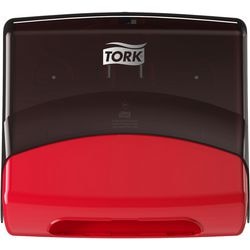Centrefeeddispenser tork 654008 w4 rood