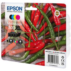 Inktcartridge epson c13t09r64010 origineel cyaan, geel, magenta, zwart