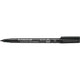 Staedtler viltstift lumocolor 317 permanent m zwart - 10 stuks