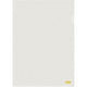 Elba protect. presenta. l-map a4 transparant pe (polyetheen)