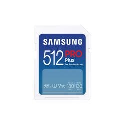 Microsd-kaart samsung pro plus 512 gb wit