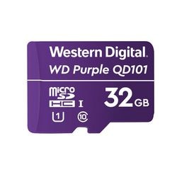 Microsdhc-kaart western digital wd purple 32 gb paars