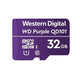 Microsdhc-kaart western digital wd purple 32 gb paars