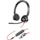 Headset hp poly blackwire zwart 149 mm x 111 mm x 67 mm