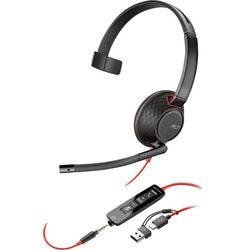 Headset hp poly blackwire zwart 32 mm x 155 mm x 178 mm