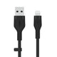 Belkin oplaadkabel caa008bt1mbk zwart usb-a male naar apple lightning