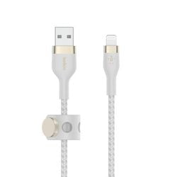 Belkin oplaadkabel caa010bt2mwh wit usb-a male naar apple lightning