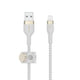 Belkin oplaadkabel caa010bt2mwh wit usb-a male naar apple lightning