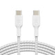 Belkin oplaadkabel cab004bt1mwh2pk wit usb-c male naar usb-c male