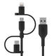 Belkin oplaadkabel cac001bt1mbk zwart usb-a male