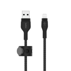 Belkin oplaadkabel caa010bt2mbk zwart usb-a male naar apple lightning