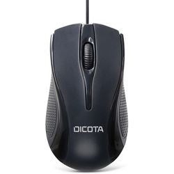 Muis dicota d32011 bedraad zwart