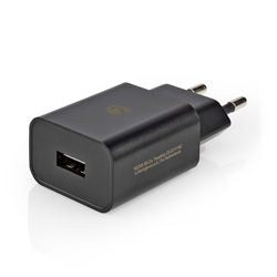Wandlader nedis wchau242abk zwart
