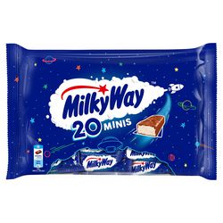 Mini-chocoladereep milkyway minis 20 stuks à 15,5 g