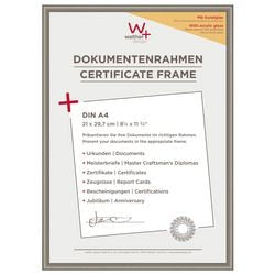 Fotolijst walther design kvx130d a4 zilver