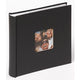 Fotoalbum walther design me-110-b zwart papier