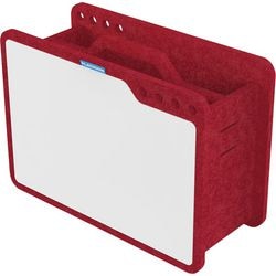 Accessoirehouder voor whiteboard playroom rood pet (polyetheentereftalaat)