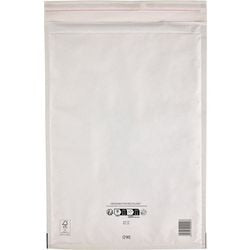 Gevoerde enveloppen mail lite j 6 wit zonder venster kleefstrip